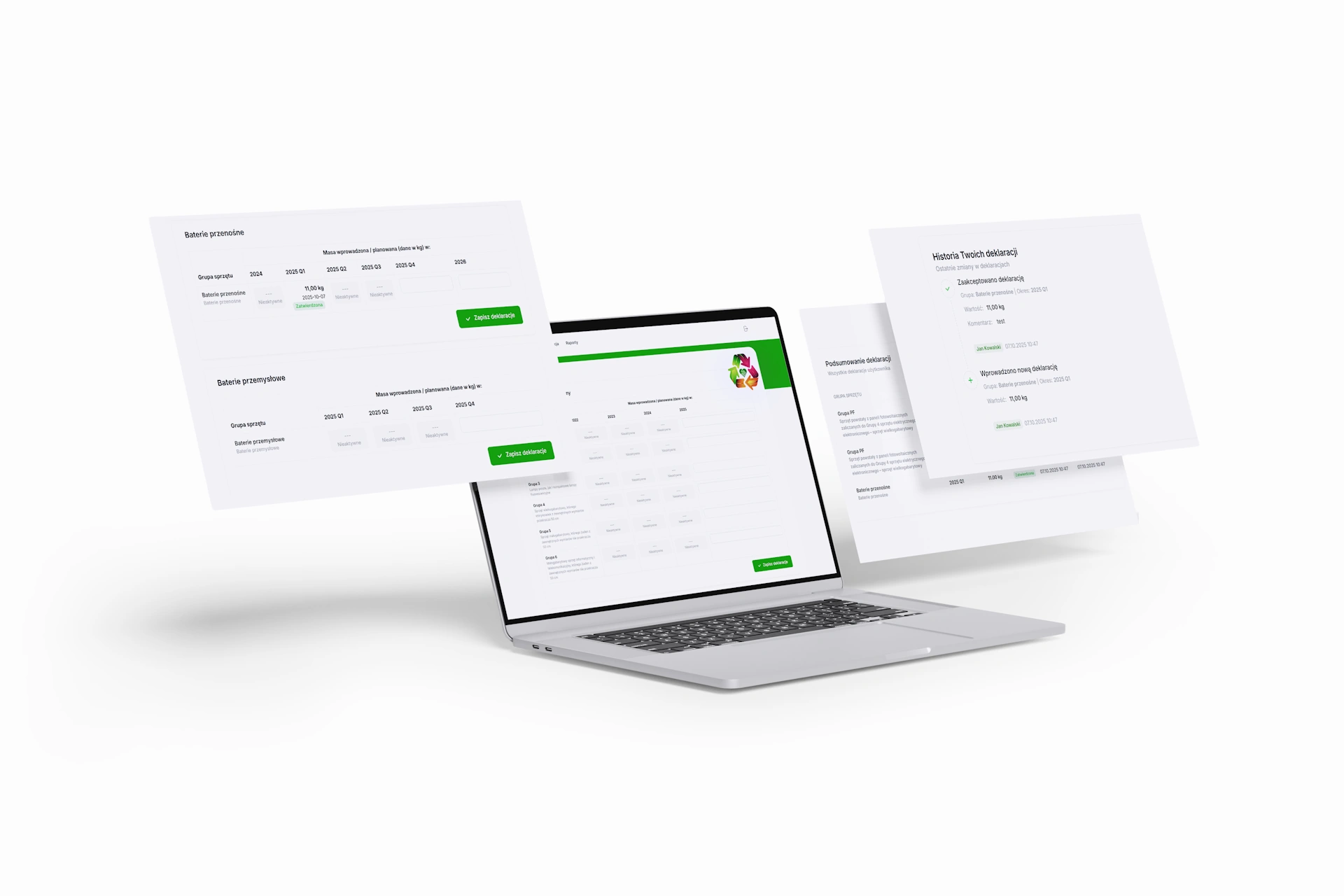 ELC Aplikacja do raportowania